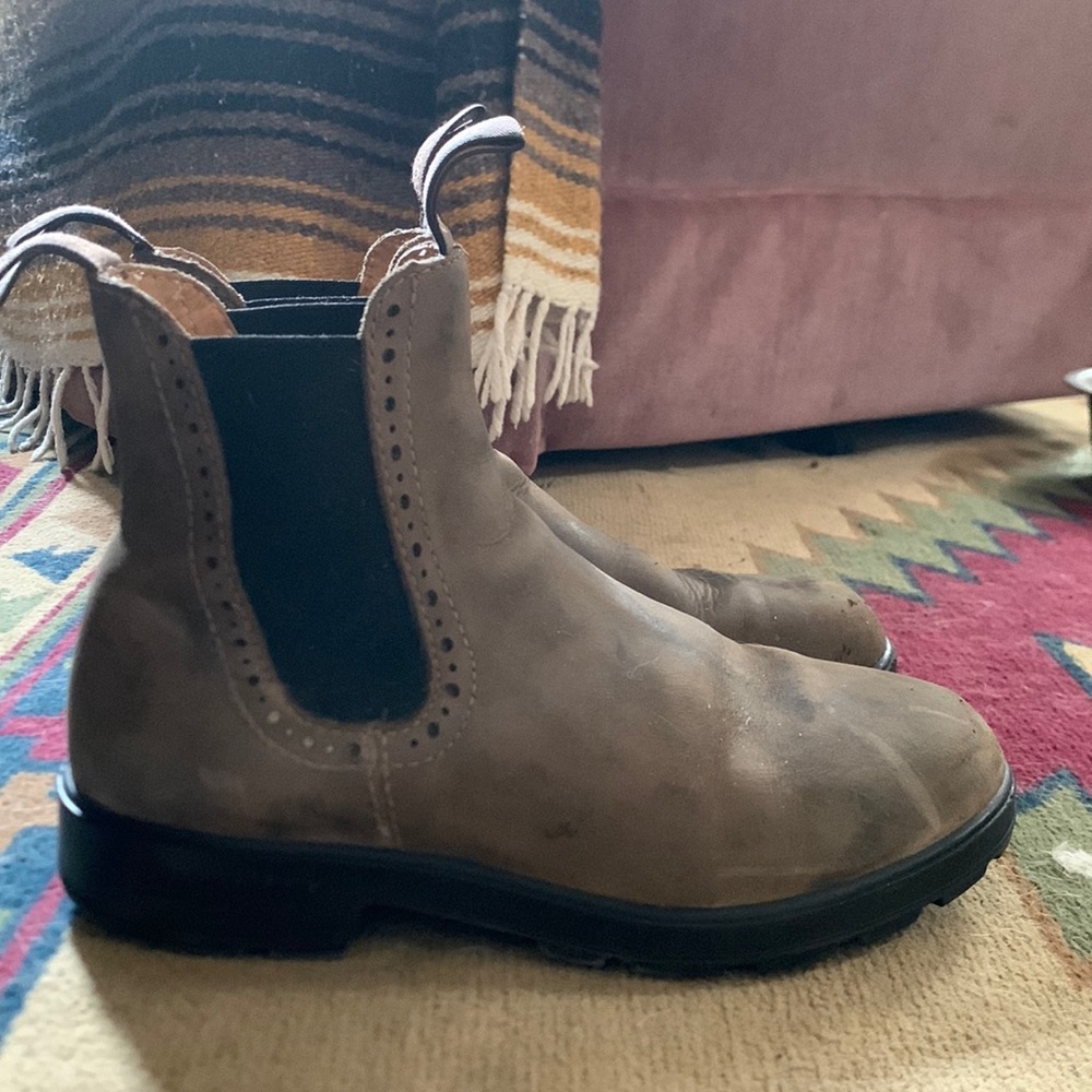 Blundstone 1351 Hightop Boots Rustic Brown 8.5